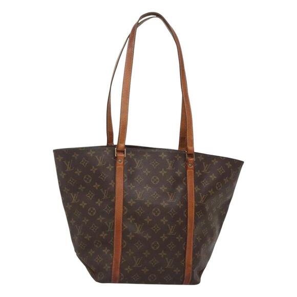 LOUIS VUITTON Monogram Sac Shopping Tote Bag M51108 - Picture 1 of 16